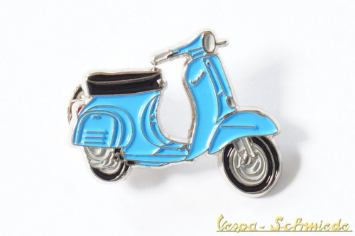 Pin - "Vespa V50" - Blau